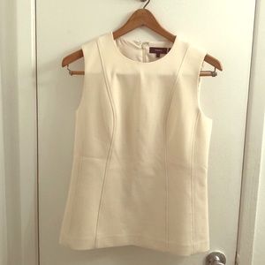 Theory structured sleeveless top